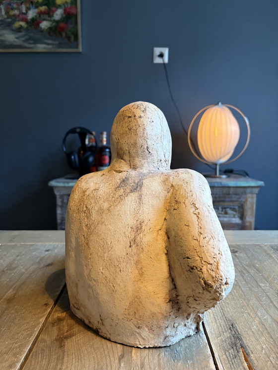 Image 1 of Scultura in ceramica di Sjer Jacobs "Running Man"