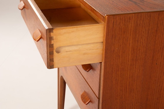 Image 1 of Danish Teak Chest of Drawers by Poul M. Volther – Mid Century Modern
