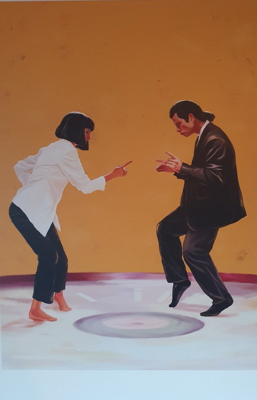 Pulp Fiction Displate – Iconic Metal Poster - New