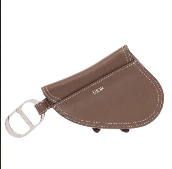 Image 1 of Sac DIOR en Cuir Étoupe - 103257