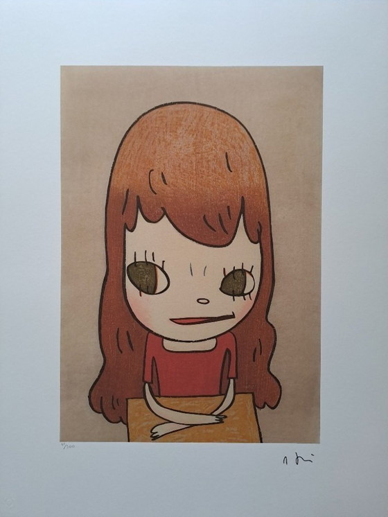 Image 1 of Dopo Nara Yoshitomo, Just a Little, anni '90, litografia in edizione limitata