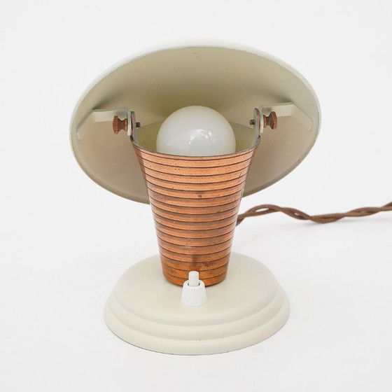 Image 1 of Bedside lamp with adjustable lampshade, 1930s