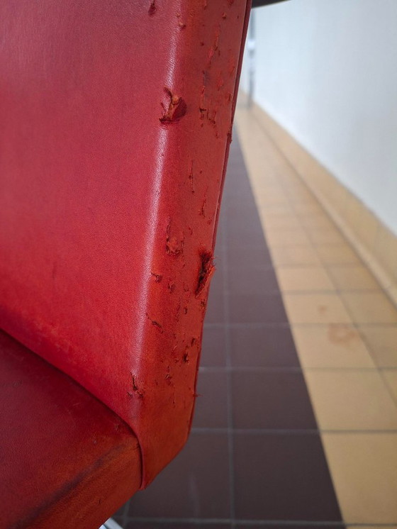 Image 1 of tubular frame armchair Brno design Mies van der Rohe