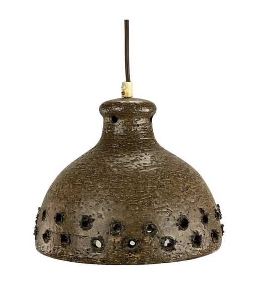 60's 70's Ceramic Lamp Lampe céramique Danish Design Space Age 60's