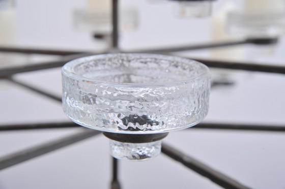 Image 1 of Schmiedeeisener Kerzenleuchter Aus Skandinavien