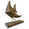 Tropical Fish Marble Sculpture by Maitland Smith, 1980s – beeldhouwkunst, Brass
