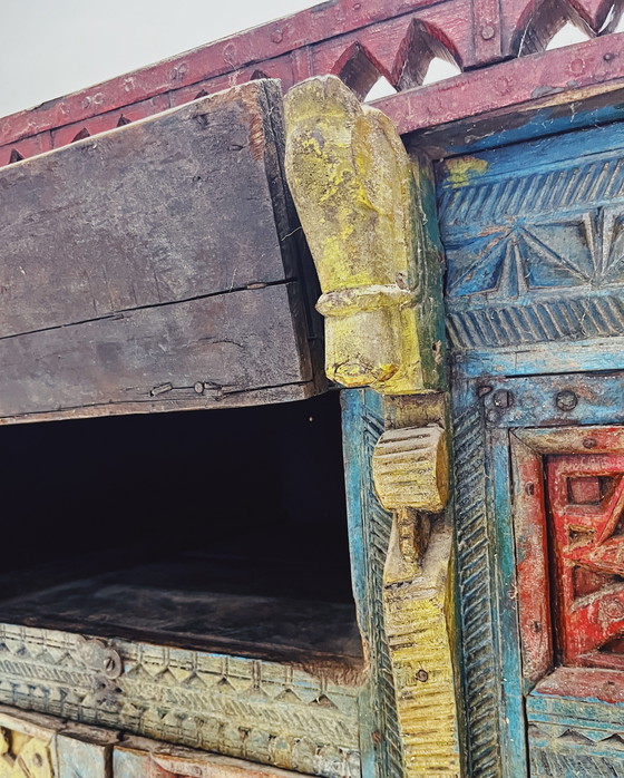 Image 1 of Antique Bridal Chest from India