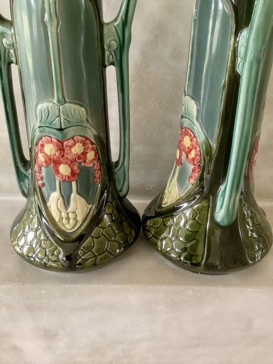 Image 1 of Art Nouveau vases