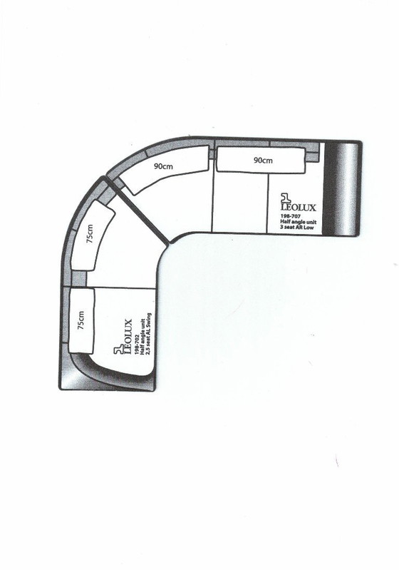 Image 1 of Leolux Vol de Reve Hoekbank