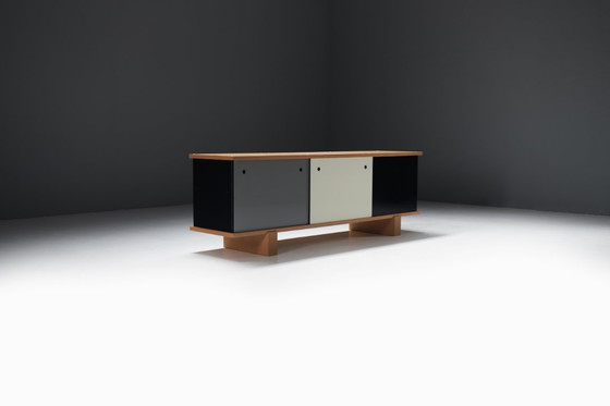 Image 1 of Rare Nuage 526 Bloc Sideboard by Charlotte Perriand for Cassina (i Maestri) Italy