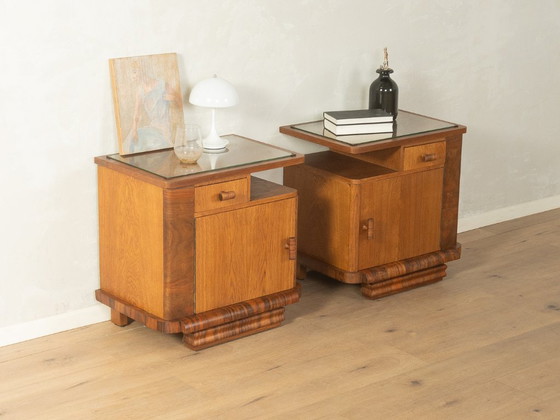 Image 1 of Art Deco bedside tables