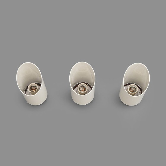 Image 1 of 3 lampade da parete “Obliqua” di Claudio Dini per Bieffeplast, anni ’70