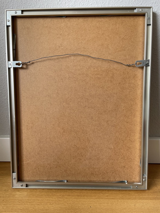 Image 1 of Janneke Viegers haar ets La Belle Rosine