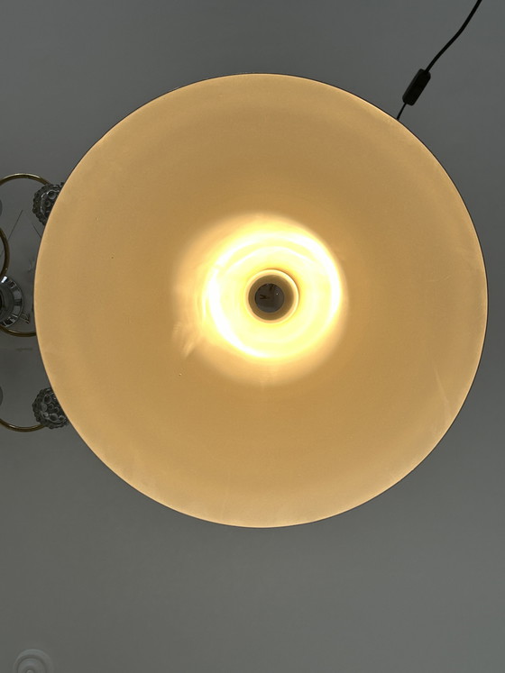 Image 1 of Vintage chrome pendant lamp Lisa Johansson-Pape for Orno