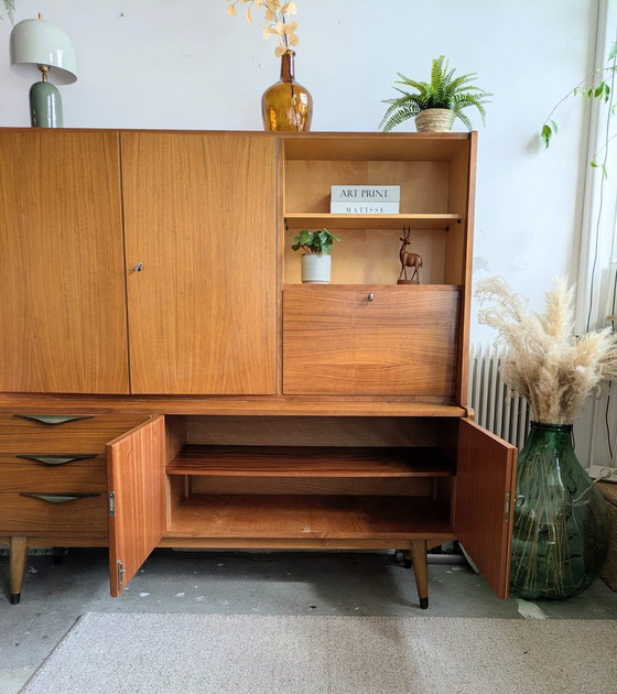 Image 1 of Vintage, midcentury highboard, wandkast 