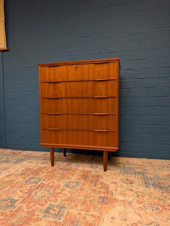 Image 1 of Cassettiera/scarpiera vintage, Ejsing Møbelfabrik, anni '60