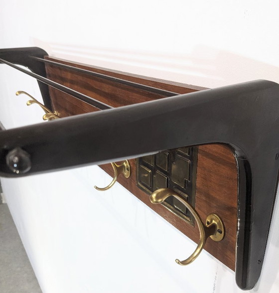 Image 1 of Vintage coat rack from the 1950s. 