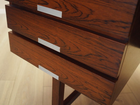 Image 1 of Scrivania in palissandro, design danese, anni '70, produzione: Eigil Petersens Møbelfabrik