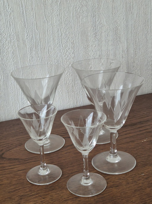 Verschiedenes Glaswerk