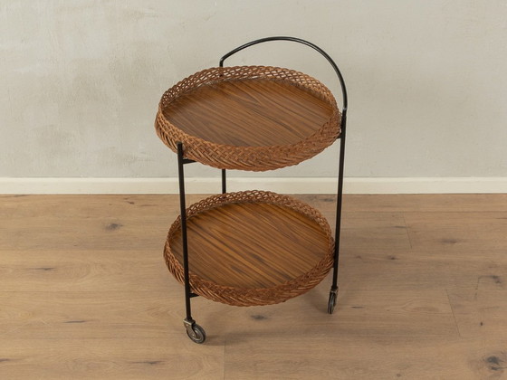 Image 1 of 1960s serving trolley in Scandinavian design