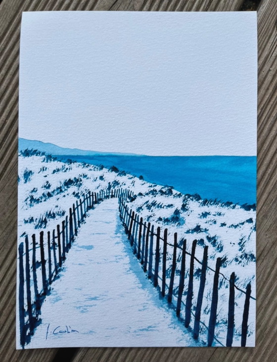 Image 1 of Artist's sketch 21x15cm
