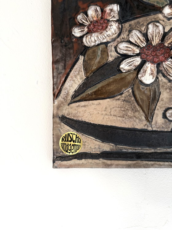 Vintage Ceramic Wall Tile, Ruscha Keramik ‘60 – Wall decoration (photo 4 of 6)