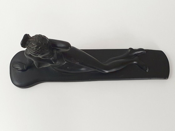 Image 1 of SUPERB AFRICAN NUDE PLASTER BY LEO PAGLIAI 1950 VINTAGE ROCKABILLY 50S 50'S 