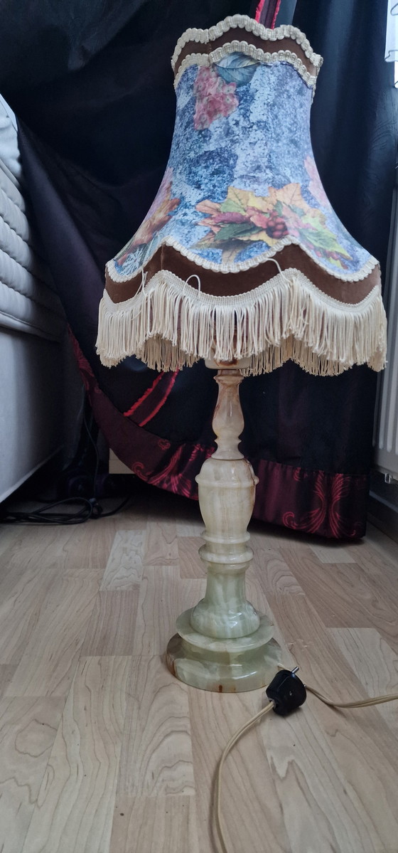 Image 1 of Lampada da tavolo in marmo vintage