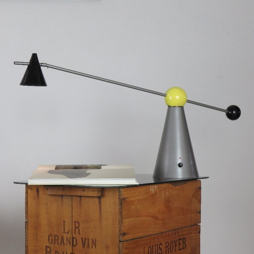 Schreibtischlampe "Molecola" Design Luigi und Pietro Greppi für Oltreluce 1982
