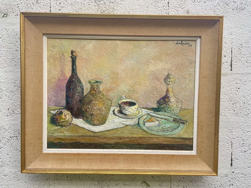 Postimpressionistische Ölmalerei