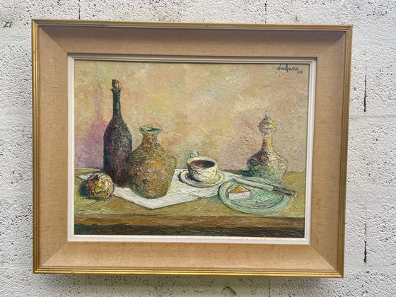 Image 1 of Pittura a olio post-impressionista