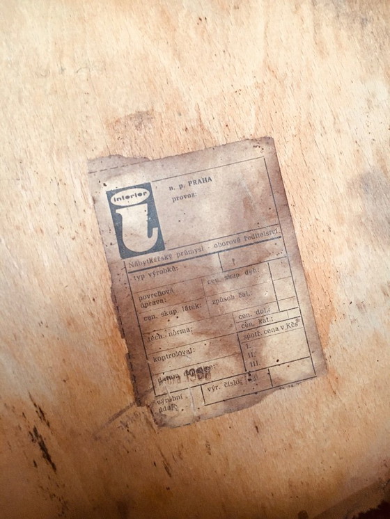 Image 1 of Set di sedie da pranzo in stile moderno di metà secolo di TON, Cecoslovacchia del 1968