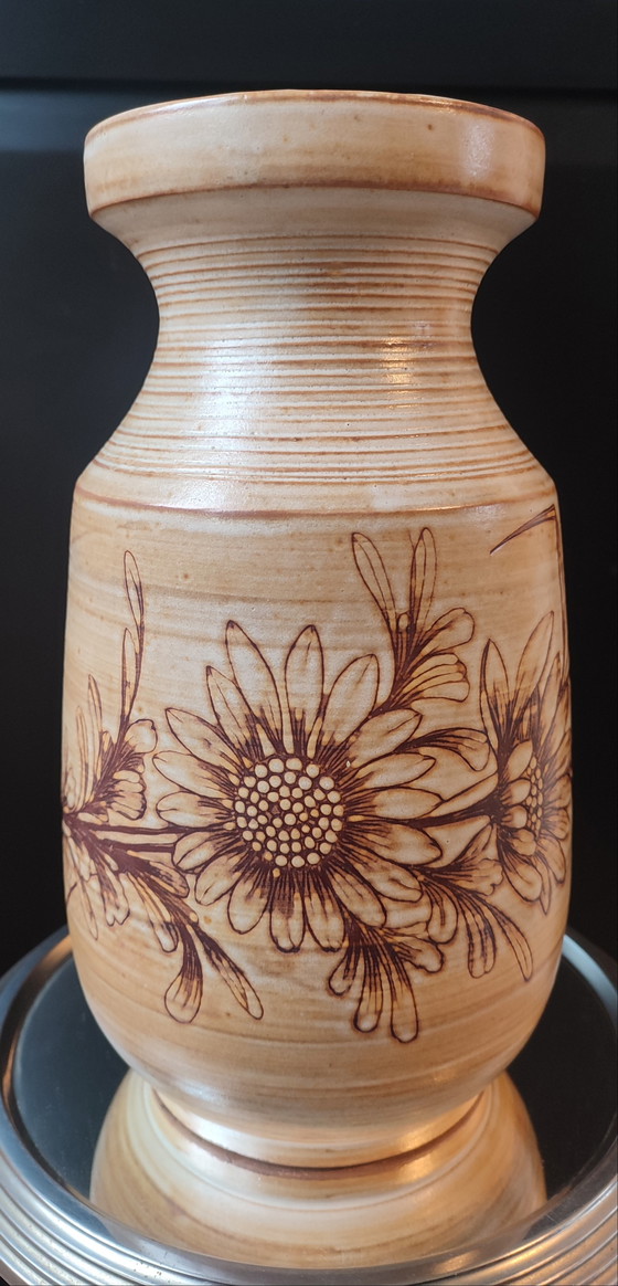 Image 1 of Large Vallauris vase signed Jacques Fonck and Jean Matéo, 1950s