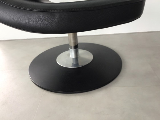 Image 1 of Club Varvier Peel en cuir noir