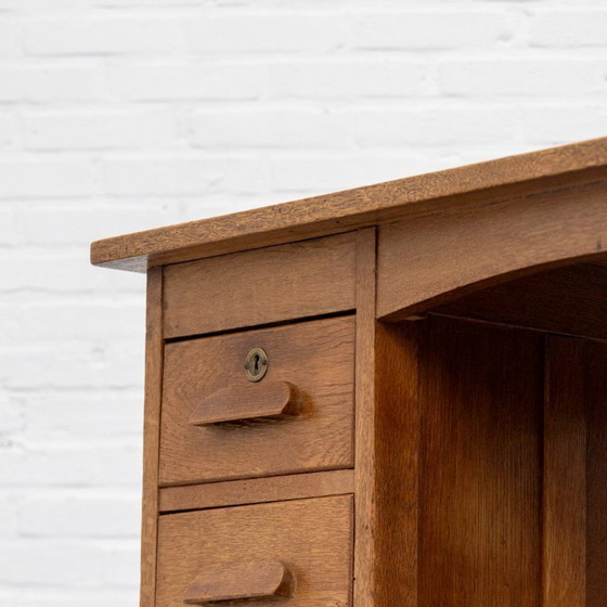 Image 1 of Scrivania in rovere 1900-1910