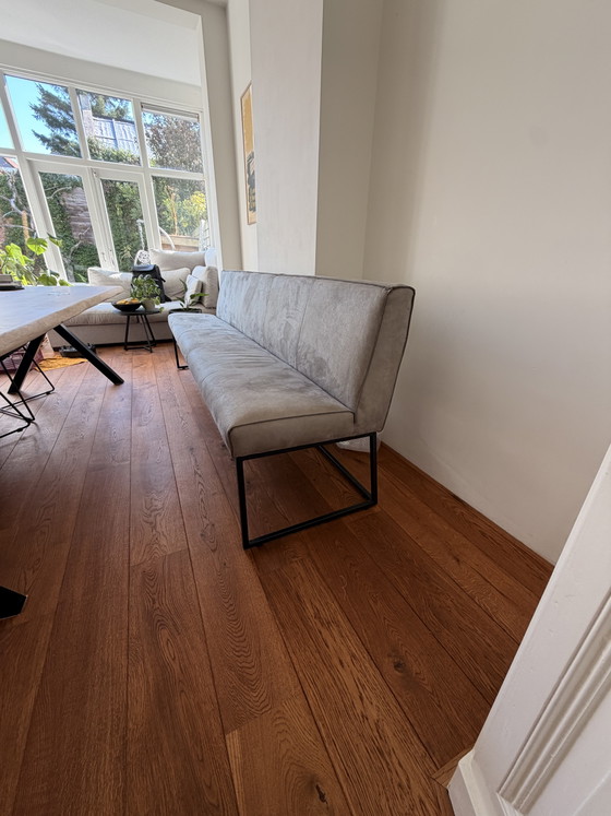 Luxury Dining Bench – Goossens, Seating area, Leather (photo 2 of 5)