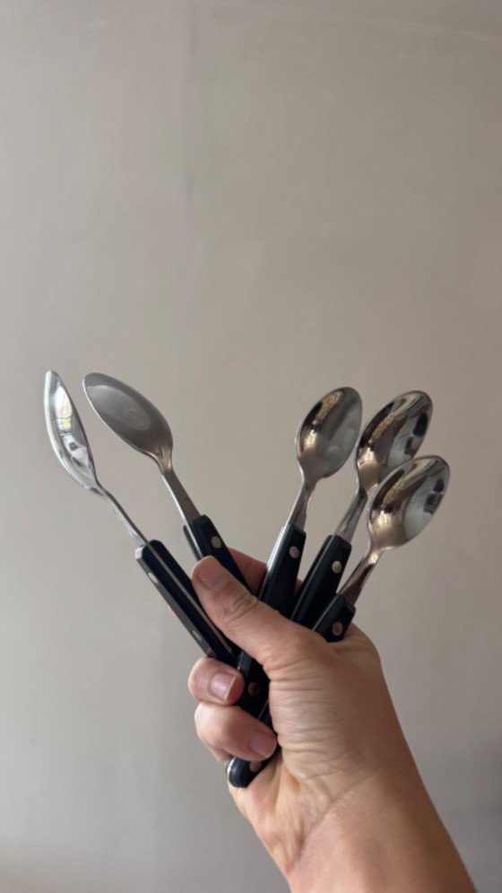 Image 1 of Curated Vintage Stainless Steel Spoon Set
