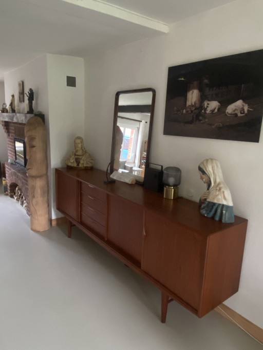 Vintage XL-Sideboard; Omann voor Møbler (Axel Christensen Odder), Dänemark, 1960er Jahre