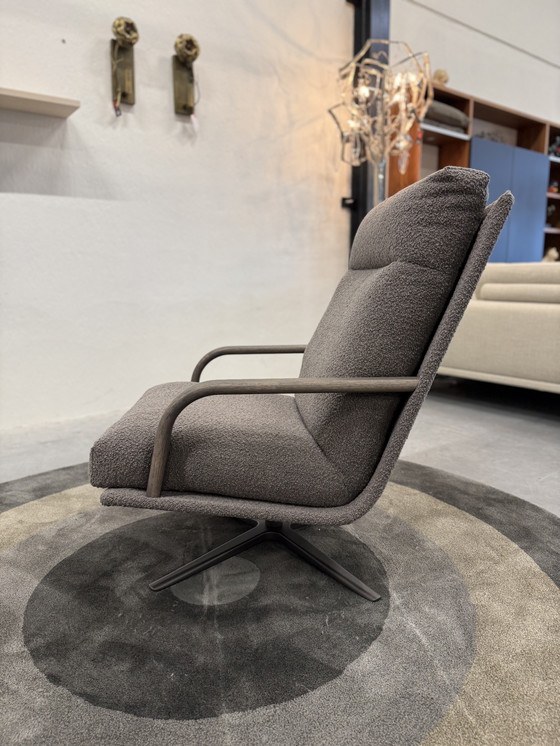 Image 1 of Leolux Kudo Two Drehsessel Ella Bouclé Stoff