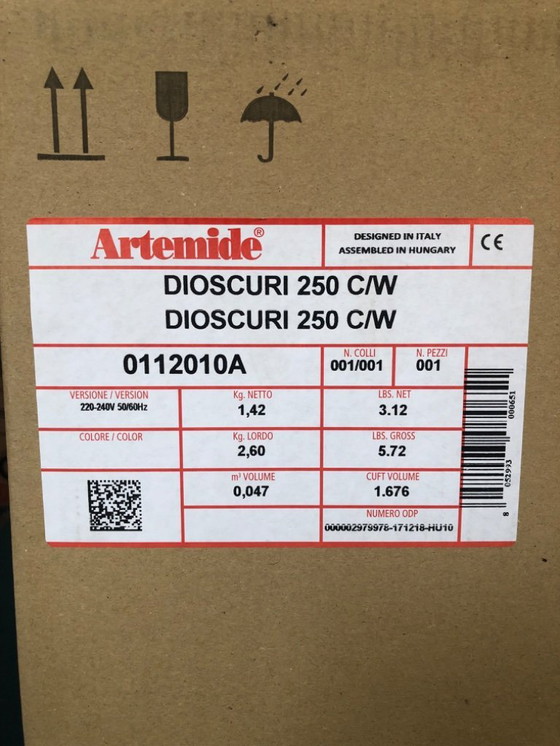 Image 1 of Wall and ceiling lamp Dioscuri by Artemide