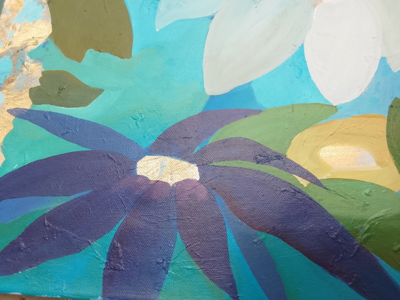 #Fields 147x97cm – joart, Paintings & Drawings, Gold, Canvas (photo 4 of 15)