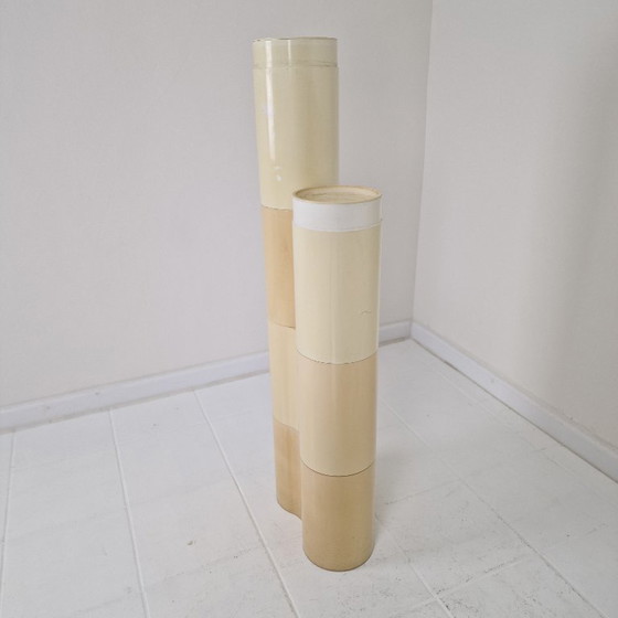 Image 1 of Pierluigi Spadolini für Kartell – Fiocco Composable Podest/Pflanzenständer, 1970er Jahre