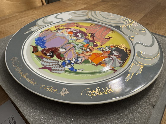 Image 1 of Björn Wiinblad signed plate