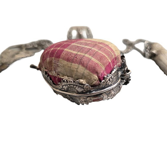 Image 1 of Antique Frisian silver Chatelaine, early 19th century