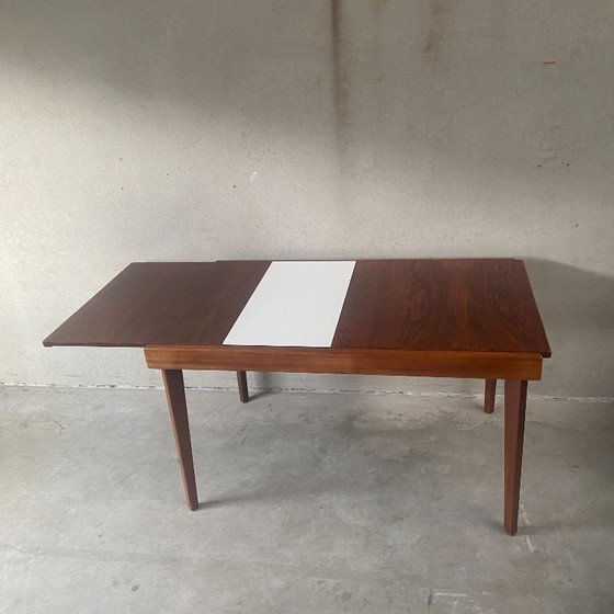 Image 1 of Vintage extendable rosewood dining table