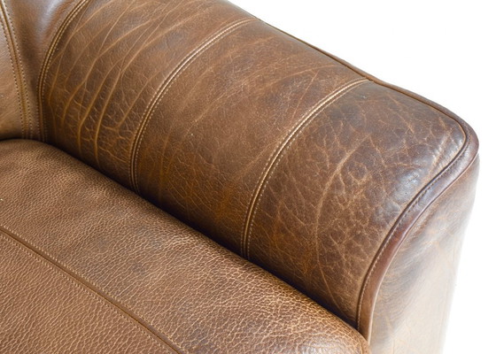 Image 1 of Canapé deux places De Sede DS44 en cuir de buffle - Suisse, années 1970