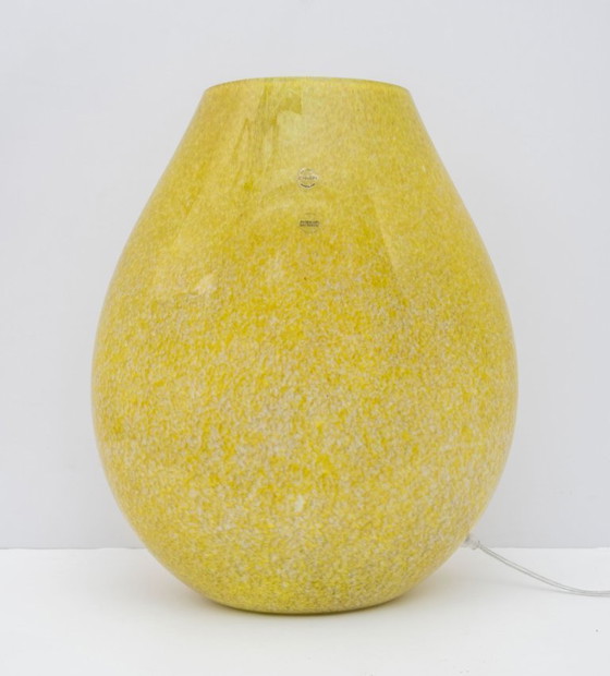 Image 1 of Lampada da tavolo moderna in vetro di Murano italiano "Pulegoso" di Carlo Nason