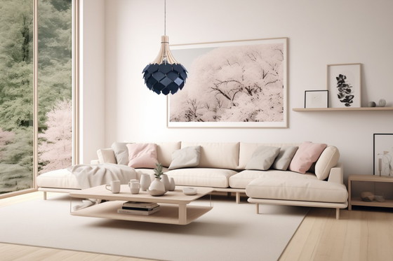 Image 1 of Wooden pendant lamp Made in Italy by Ulap Design