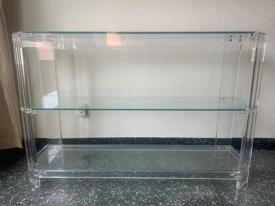 Consolle vintage in metacrilato e vetro – Console, Altro (photo 4 of 6)