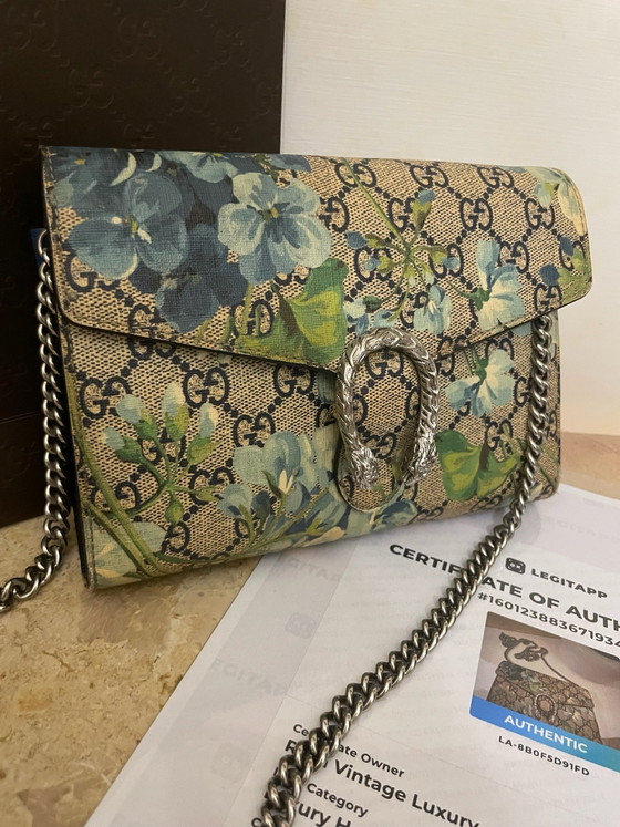 Gucci Dionysus "Blooms" (Wallet on Chain / WOC) – Borse a spalla, Pelle, Metallo (photo 10 of 14)